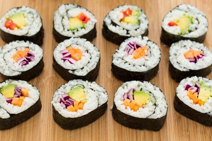 Sushi vegetal