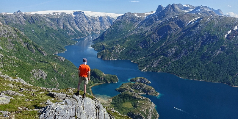 Paisagem da Noruega