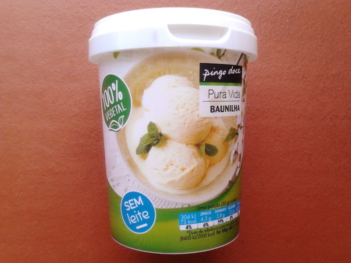 Gelado 100% vegetal do Pingo Doce