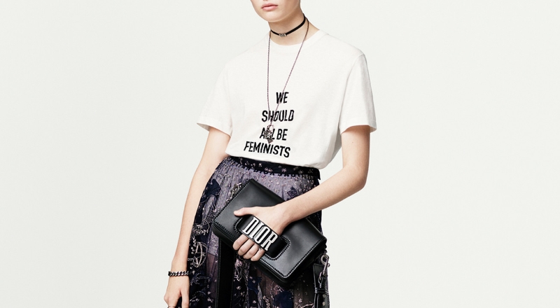 T-shirt feminista da Dior