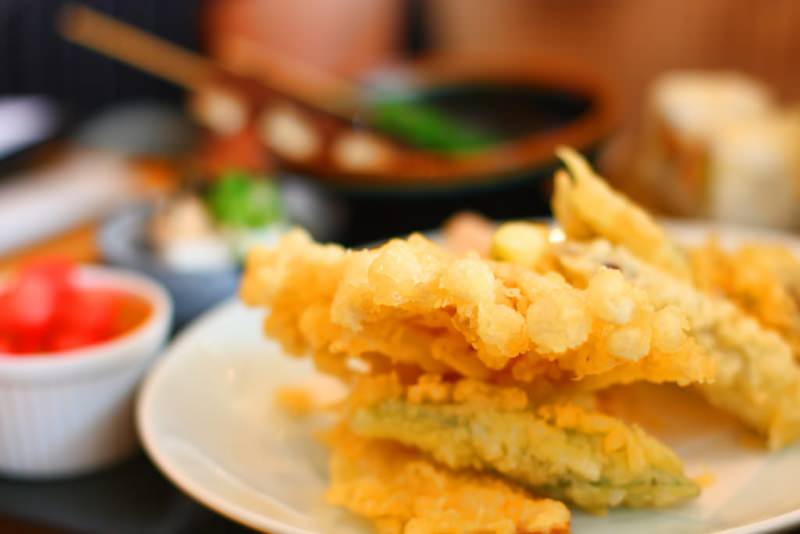 Tempura de legumes