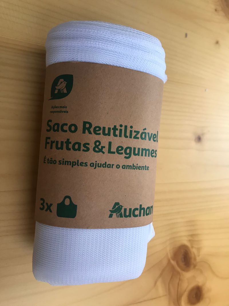 Sacos reutilizáveis