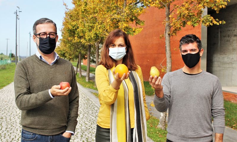 Os investigadores Filipe Teles, Sara Moreno Pires e Armando Alves