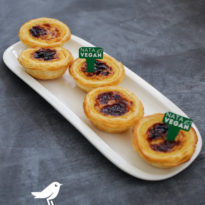 Patel de nata vegan