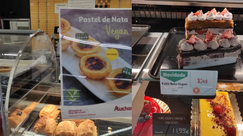 Patel de nata vegan